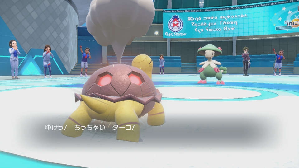 最小サイズの色違いコータス、ターコ